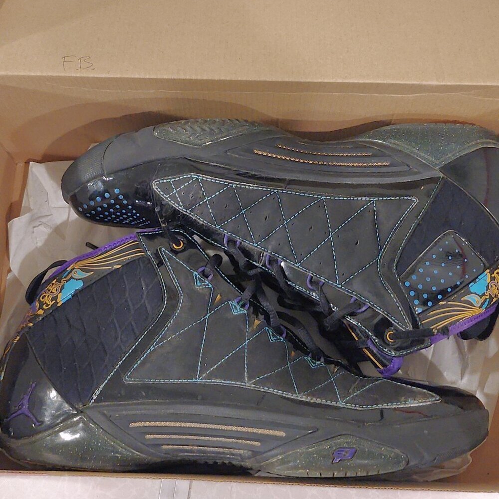 Size 13 - Jordan CP3.II New Orleans Hornets Quickstrike Beautiful Shoe - Picture 2 of 11